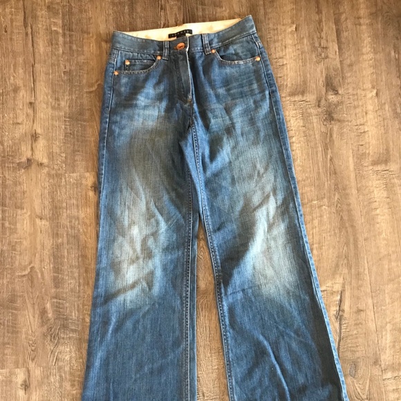 Theory Yalina high waisted wide leg jeans - Picture 3 of 7